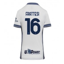 Inter Milan Davide Frattesi #16 Bortatröja Dam 2024-25 Korta ärmar